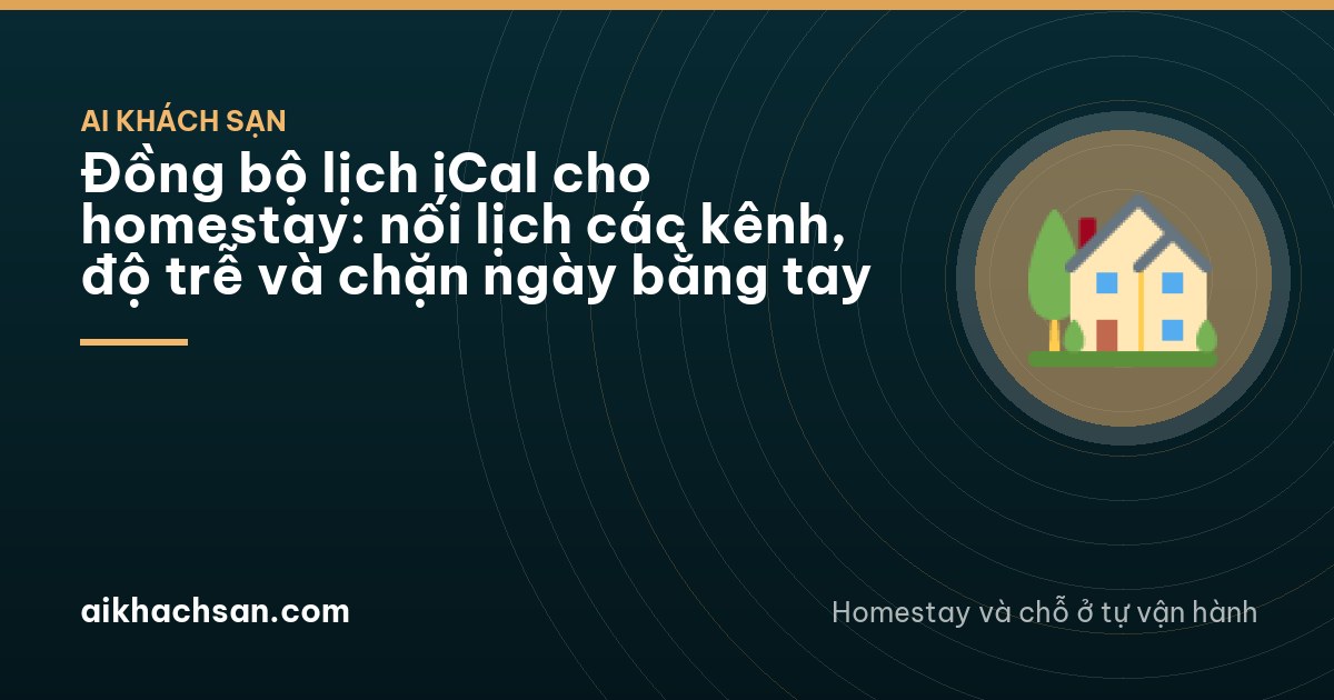 Homestay owner at a kitchen table in Ninh Binh holding a phone with a dark blank screen beside a closed paper notebook and a cup of tea, over-the-shoulder view, morning light